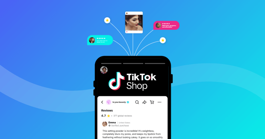 Blog Header Image for How to sell more on TikTok Shop by turning your product reviews into revenue