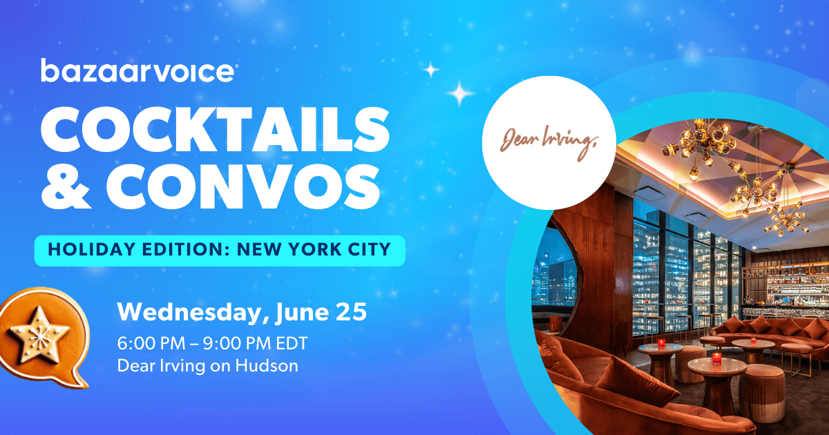 Bazaarvoice Cocktails and Convos: New York