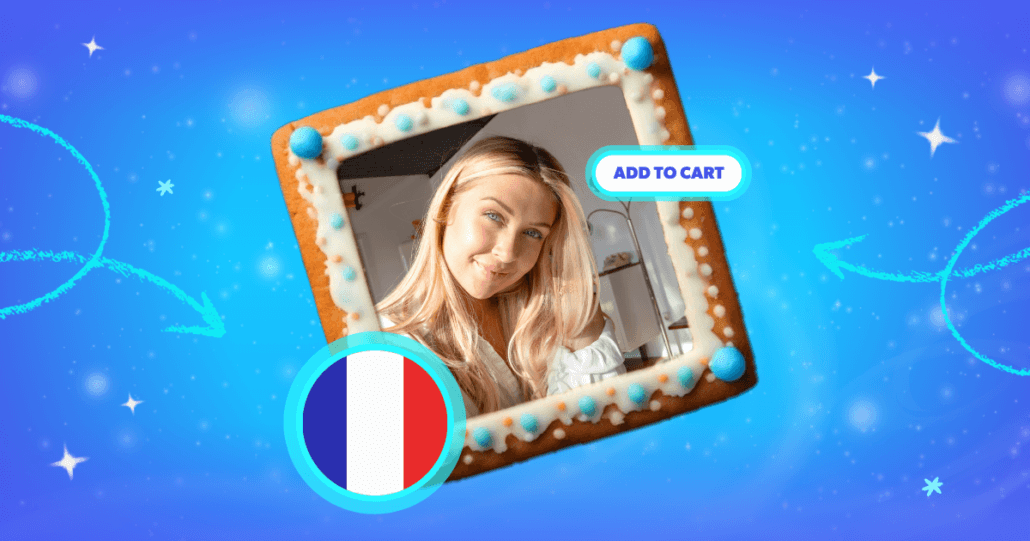French holiday shopping