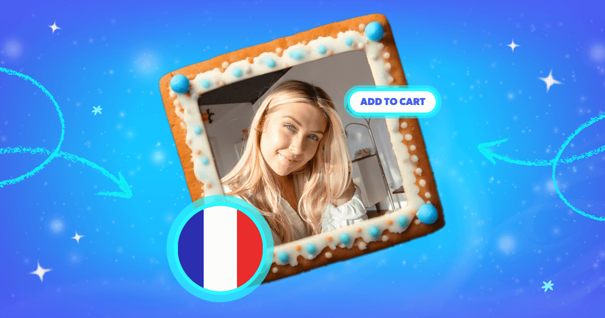 French holiday shopping