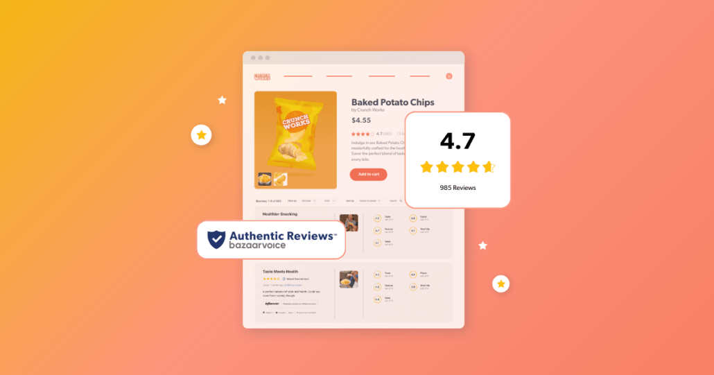 An ideal product detail page.