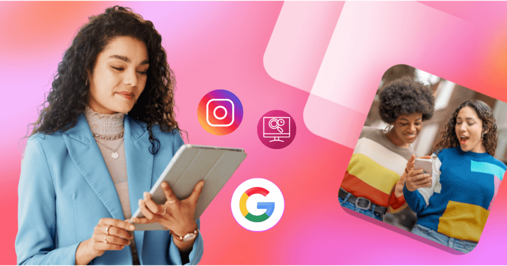 Instagram content live on google