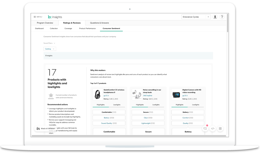 Insights dashboard picture