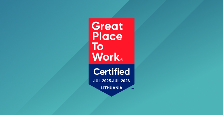Bazaarvoice has been named a Great Place to Work in the Lithuania!