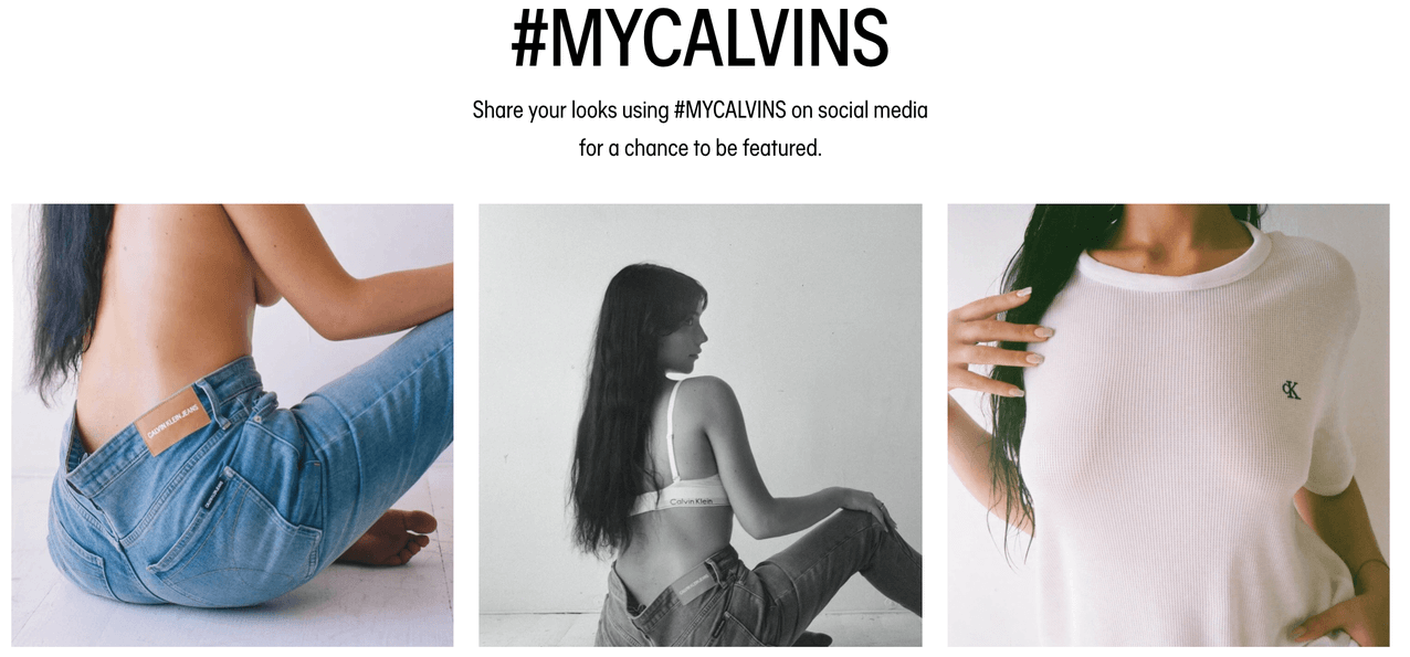 Calvin Klein - Matching in #MYCALVINS = Relationship goals